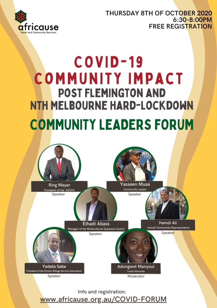 COMMUNITY LEADERS FORUM COVID-19 – Africause